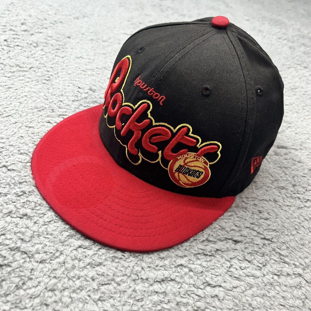 Houston Rockets Snapback Hat 80s‎ Logo New Era 9FIFTY Hardwood Classics NBA